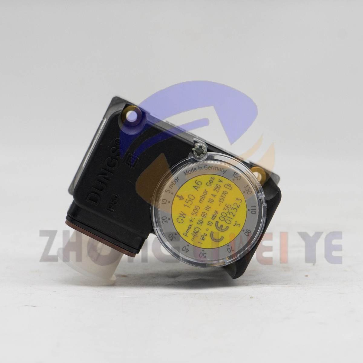 Dungs GW series gas pressure switch - typeset product card, photo on request